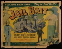 5m147 JAIL BAIT 1/2sh '54 Ed Wood cult classic, find Dolores Fuller & men can't be far away!