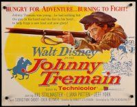 5m152 JOHNNY TREMAIN 1/2sh '57 Walt Disney, from the Esther Forbes novel, art of Hal Stalmaster!