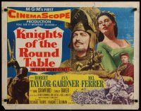 5m160 KNIGHTS OF THE ROUND TABLE 1/2sh '54 Robert Taylor as Lancelot, Ava Gardner as Guinevere!