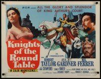 5m161 KNIGHTS OF THE ROUND TABLE 1/2sh R62 Robert Taylor as Lancelot, sexy Ava Gardner as Guinevere!