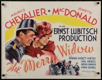 5m202 MERRY WIDOW 1/2sh R62 Maurice Chevalier, Jeanette MacDonald, Ernst Lubitsch!