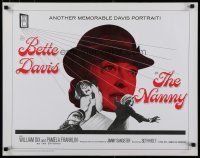 5m229 NANNY 1/2sh '65 creepy close up portrait of Bette Davis, Hammer horror!