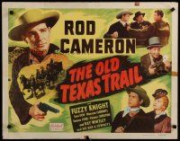 5m241 OLD TEXAS TRAIL 1/2sh R49 cool image of cowboy Rod Cameron with gun!