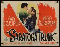 5m320 SARATOGA TRUNK style A 1/2sh '45 c/u of Gary Cooper about to kiss Ingrid Bergman!