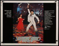 5m321 SATURDAY NIGHT FEVER 1/2sh '77 best image of disco dancer John Travolta & Karen Lynn Gorney!