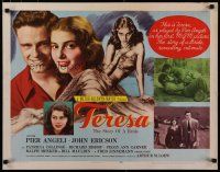 5m372 TERESA style A 1/2sh '51 sexy Pier Angeli, story of a bride, directed by Fred Zinnemann!