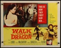 5m410 WALK LIKE A DRAGON 1/2sh '60 Jack Lord, Mel Torme, image of pretty girl exposed!