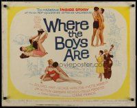 5m417 WHERE THE BOYS ARE 1/2sh '61 sexy Connie Francis, Dolores Hart, Yvette Mimieux & Prentiss!