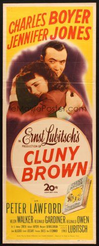 5m505 CLUNY BROWN insert '46 Charles Boyer, Jennifer Jones, Lawford, directed by Ernst Lubitsch!