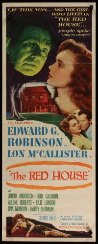 5m712 RED HOUSE insert '46 Edward G. Robinson, film noir directed by Delmer Daves!