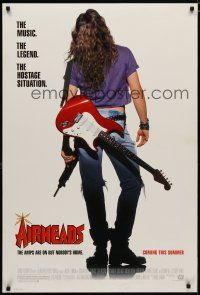 5p026 AIRHEADS advance DS 1sh '94 rockers Adam Sandler, Brendan Fraser & Steve Buscemi!