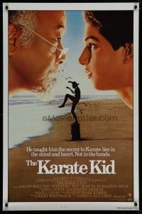 5p427 KARATE KID int'l 1sh '84 Pat Morita, Ralph Macchio, teen martial arts classic!