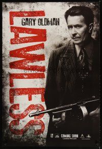 5p453 LAWLESS teaser DS 1sh '12 cool image of Gary Oldman w/tommy gun!