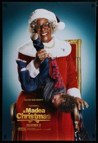 5p495 MADEA CHRISTMAS teaser DS 1sh '13 Tyler Perry in title role, ho no she didn't!