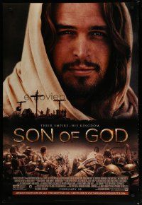 5p705 SON OF GOD style A advance DS 1sh '14 Diogo Morgado, Roma Downey, their empire, his kingdom!