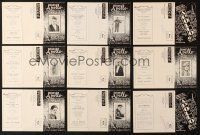 5r062 LOT OF 14 LOCAL THEATER HERALDS '30s great images of stars & information about movies!