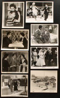 5r096 LOT OF 44 8X10 STILLS '50s-60s great images from a variety of different movies!