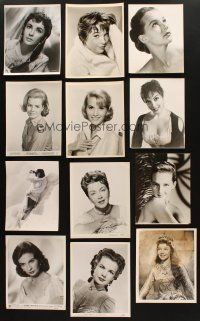 5r106 LOT OF 20 FEMALE PORTRAIT 8x10 STILLS '40s-50s Liz Taylor, Ann Miller, Kim Novak & more!