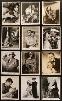 5r109 LOT OF 15 8X10 STILLS '40s-60s Cagney, Gable, Brigitte Bardot & more!