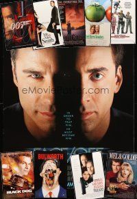 5r143 LOT OF 29 UNFOLDED DOUBLE-SIDED ONE-SHEETS '90 - '05 Face/Off, Mr. & Mrs. Smith + more!