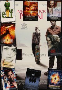5r146 LOT OF 25 UNFOLDED DOUBLE-SIDED ONE-SHEETS '02 - '05 Matchstick Men, Elf & more!