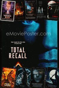 5r156 LOT OF 13 UNFOLDED DOUBLE-SIDED ONE-SHEETS FROM HORROR & SCI-FI MOVIES '90 - '04 cool!
