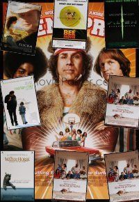 5r157 LOT OF 9 UNFOLDED DOUBLE-SIDED ONE-SHEETS '90s-00s a variety of great images!