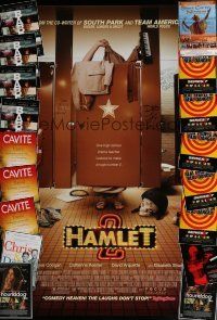 5r183 LOT OF 22 UNFOLDED MOSTLY ARTHOUSE ONE-SHEETS '00s Hamlet 2, Baise Moi, Babel & more!
