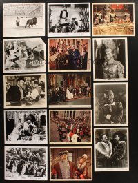 5r100 LOT OF 33 COLOR AND BLACK & WHITE 8X10 STILLS '40s-70s images from a variety of movies!