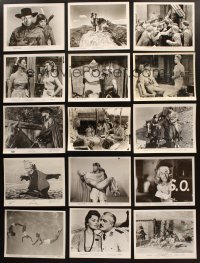5r099 LOT OF 37 8X10 STILLS '40s-70s great images from a variety of different movies!