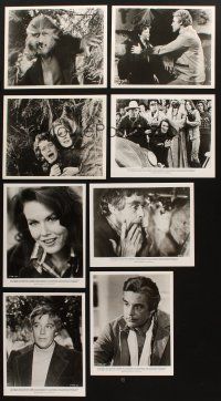 5r112 LOT OF 8 8X10 TELEVISION RE-RELEASE STILLS FROM THE BOY WHO CRIED WEREWOLF R80s wacky!