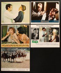 5r019 LOT OF 5 LOBBY CARDS '60s-80s Boston Strangler, Death on the Nile, Fletch & more!