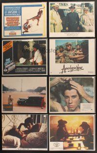 5r009 LOT OF 96 LOBBY CARDS '48 - '82 great images from a variety of different movies!