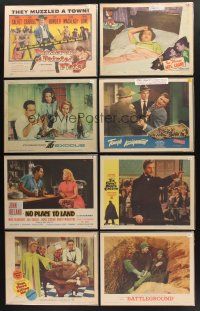 5r008 LOT OF 97 LOBBY CARDS '42 - '76 great images from a variety of different movies!