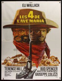 5s749 ACE HIGH French 1p R70s Eli Wallach, Terence Hill, spaghetti western, different Mascii art!