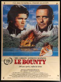 5s784 BOUNTY CinePoster REPRO French 1p '84 Mel Gibson, Anthony Hopkins, Mutiny on the Bounty!