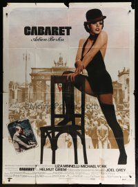 5s790 CABARET French 1p '72 Liza Minnelli sings & dances in Nazi Germany, directed by Bob Fosse!