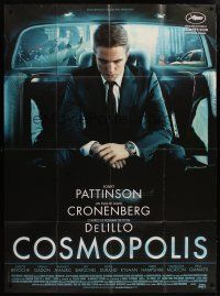 5s808 COSMOPOLIS French 1p '12 Robert Pattinson sitting in car, directed by David Cronenberg!