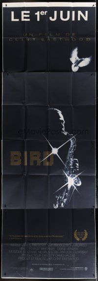 5s674 BIRD advance French 3p '88 directed by Clint Eastwood, biography of jazz legend Charlie Parker