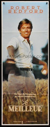5s737 NATURAL French door panel '84 best image of Robert Redford throwing baseball in field!