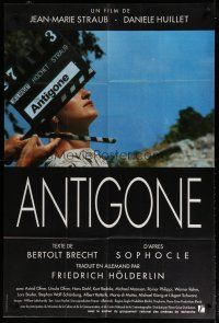 5s695 ANTIGONE French 31x47 '92 directed by Jean-Marie Straub & Daniele Huillet!