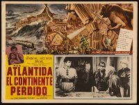 5s487 ATLANTIS THE LOST CONTINENT Mexican LC '61 George Pal underwater sci-fi, cool border art!