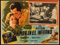 5s492 BATTLE CIRCUS Mexican LC '53 border art of Humphrey Bogart & June Allyson!