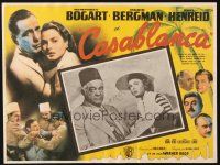5s512 CASABLANCA Mexican LC R50s Humphrey Bogart, Ingrid Bergman, Greenstreet, Michael Curtiz