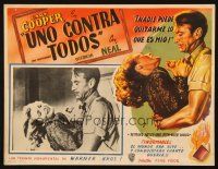 5s535 FOUNTAINHEAD Mexican LC '49 Gary Cooper & Patricia Neal in Ayn Rand's objectivist classic!