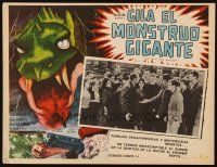 5s541 GIANT GILA MONSTER Mexican LC R60s cool different art of the giant lizard beast!