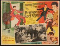 5s568 JAILHOUSE ROCK Mexican LC '57 different images of rock & roll king Elvis Presley!