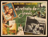 5s607 PORTRAIT OF JENNIE Mexican LC R60s Joseph Cotten loves beautiful ghost Jennifer Jones!