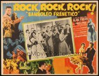 5s616 ROCK ROCK ROCK Mexican LC '56 Alan Freed, cool completely different rock 'n' roll border art