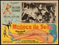 5s624 SILK STOCKINGS Mexican LC '57 musical version of Ninotchka with Fred Astaire & Cyd Charisse!